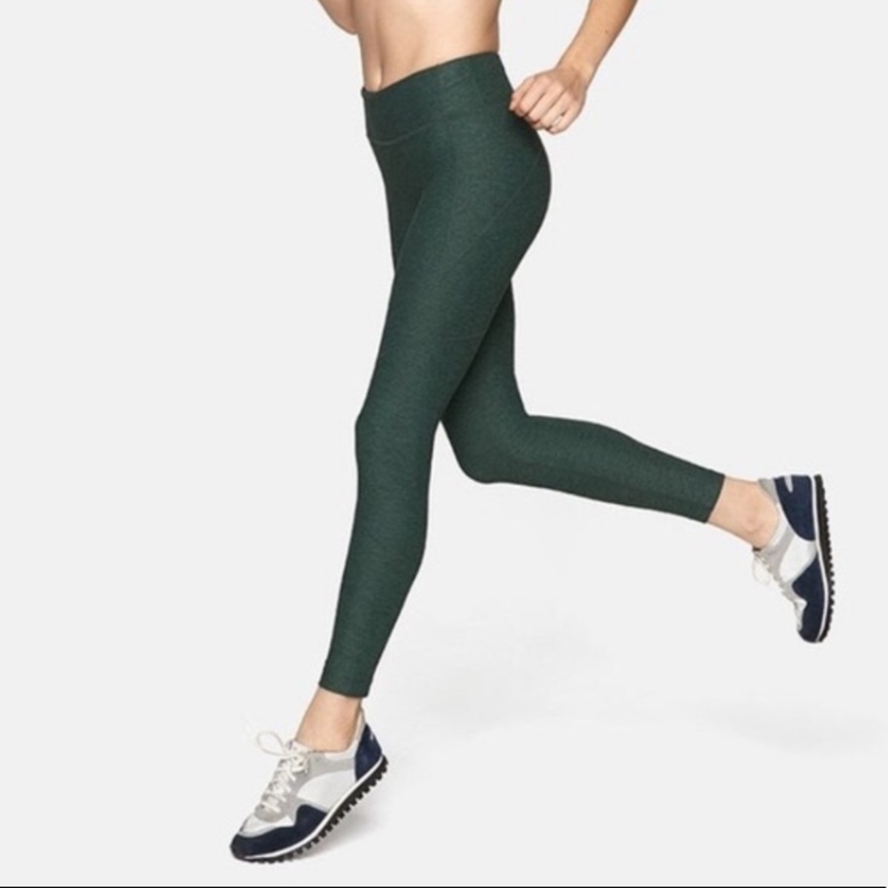 Outdoor Voices Hunter Green 7/8 Warmup Leggings, M